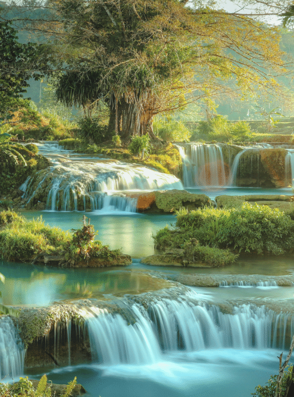 wisata air terjun weekacura sumba barat daya