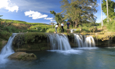 wisata air terjun weekacura