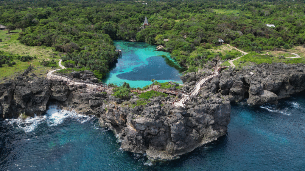 laguna waikuri sumba barat daya wisata alam