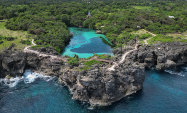 laguna waikuri sumba barat daya wisata alam