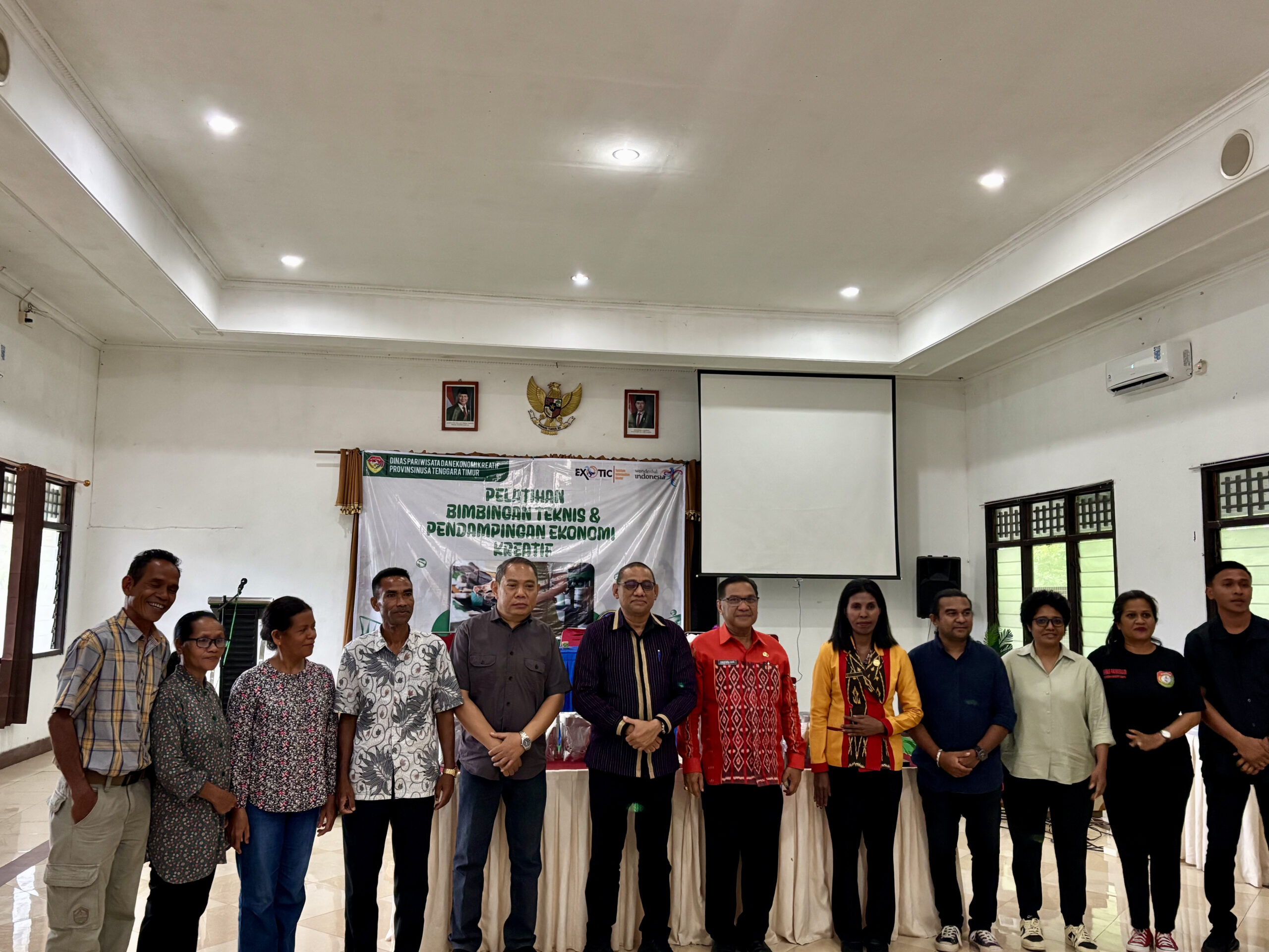 pelatihan dan bimtek ekonomi kreaatif kopi dan kacang mete